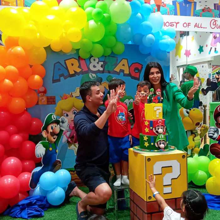 Super mario birthday decoration ideas