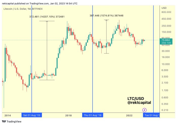 Lite coin stock price